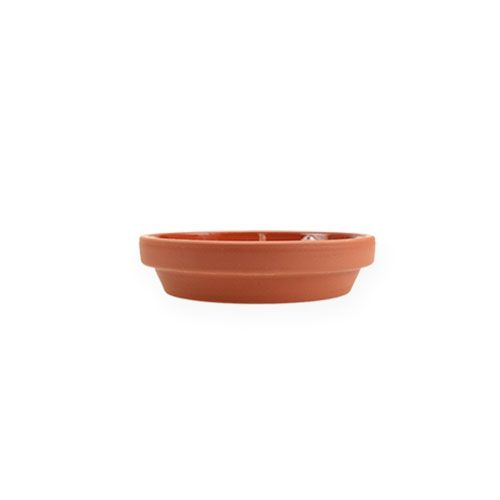 Floristik24 Onderzetter terracotta klei Ø5cm