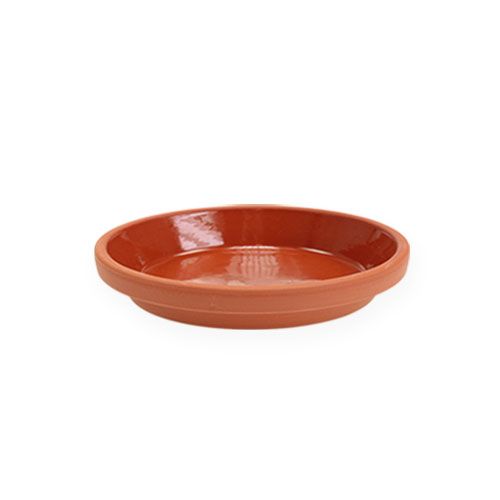 Floristik24 Onderzetter terracotta klei Ø7cm