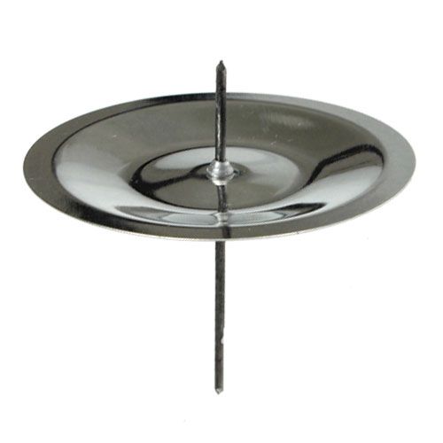 Floristik24 Kaarsenhouder met doorn, zilver 6 cm, 36 st