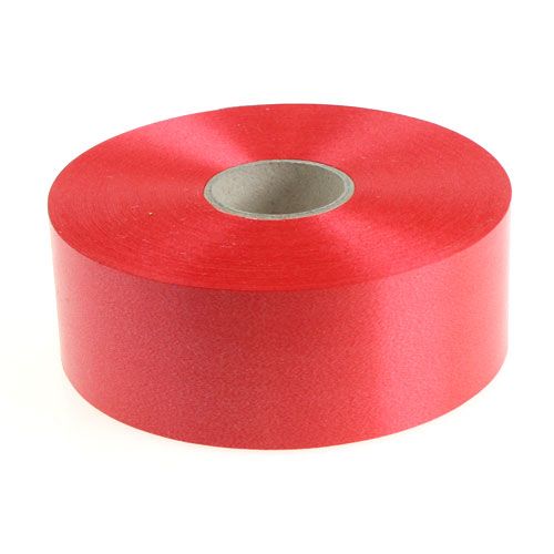 Floristik24 Krullint 50mm 100m rood