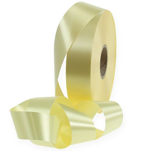 Krullint 30mm 100m geel licht