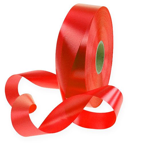 Floristik24 Krullint 30mm 100m rood