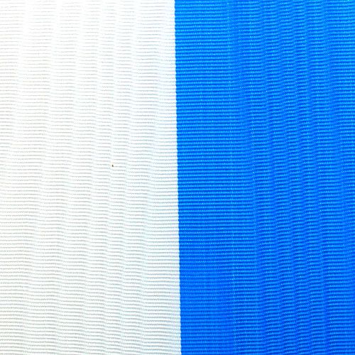 Artikel Kranslinten moiré blauw-wit 150 mm