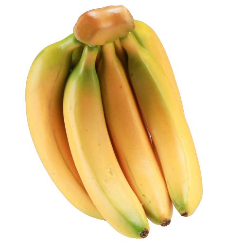 Artikel Kunstbananen als bosje eetdummy geel 21cm
