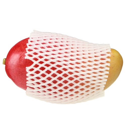 Artikel Kunstmango rood, geel realistische voedseldummy 15cm