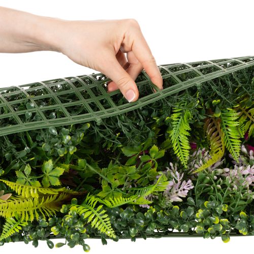 Kunstmatige plantenwand 100 x 55 cm, verticale begroeiing | Floristik24.nl