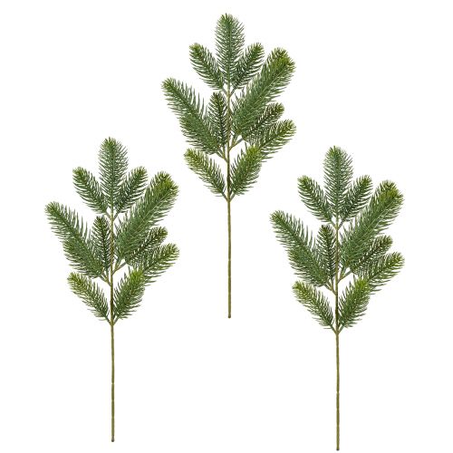 Floristik24 Kunstdennentakken dennenprikker in groen L50cm 3 st