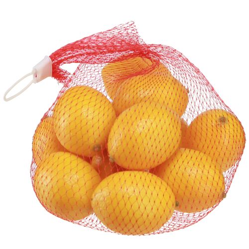 Artikel Kunstcitroen sierfruit Ø4,5cm H6,5cm 12 st