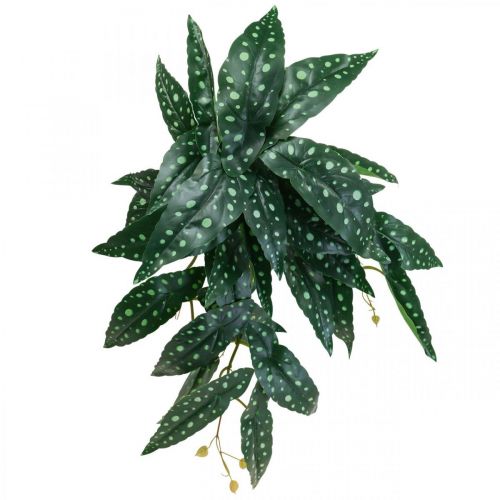 Artikel Kunst Begonia Kunstplant Groen, Donkergroen 42×28cm