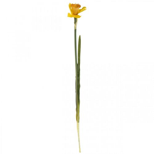Floristik24 Kunstnarcis zijdebloem gele narcis 59cm