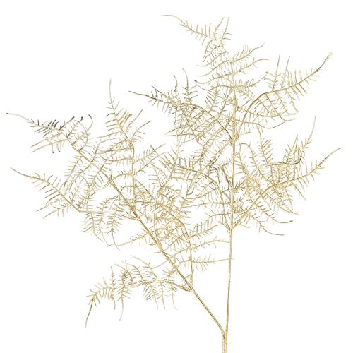 Artikel Kunstvaren Kerst siervaren champagne 54cm 2st