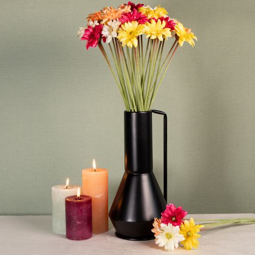 Artikel Kunstboeket gerbera's voor een frisse en onderhoudsvriendelijke decoratie, 47 cm, 32 stuks.