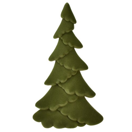 Artikel Kunstkerstboom dennengroen gevlokt 45cm