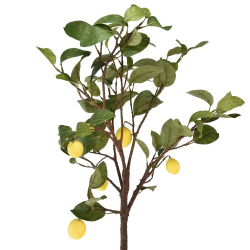Floristik24 Kunstcitroenboom in pot geel 90cm