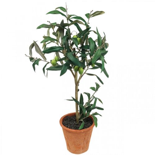 Floristik24 Kunst olijfboom in pot Kunstplant Olijf H63.5cm