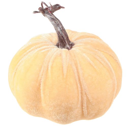Artikel Pompoendecoratie herfst geel bruin oranje Ø13cm H11,5cm 3 st