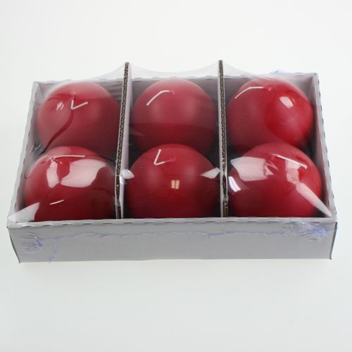 Artikel Bolkaarsen 80mm rood 6st
