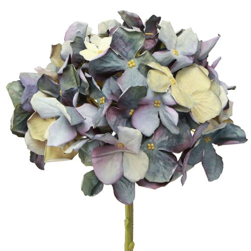 Artikel Kunstbloemen in blauwe hortensia groot Ø15cm L58cm 2st