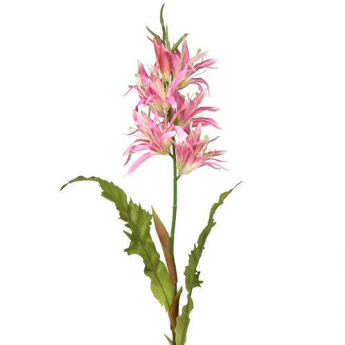 Floristik24 Kunstbloemen, zijden bloemen decoratieve lelie roze 97cm