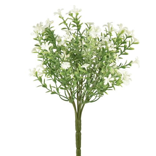 Artikel Kunstbloemen wit Kunstbloemenboeket ijsplant wit 26cm