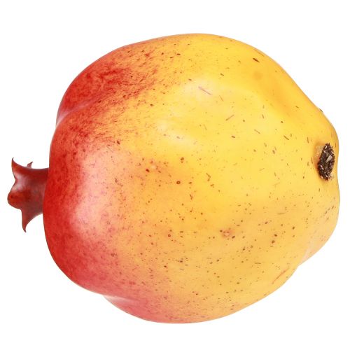Artikel Kunstfruitgranaatappel kunstrood geel 9×11cm