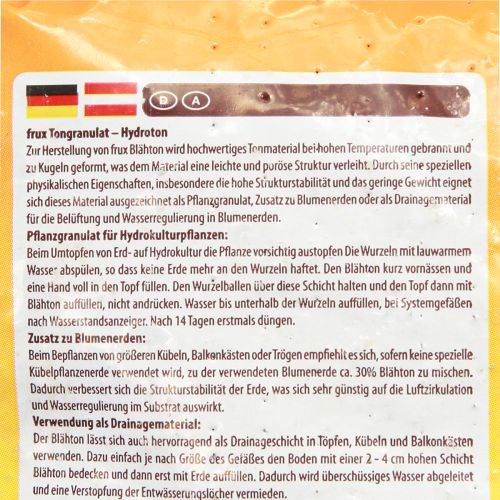 Artikel Lecaton kleikorrels geëxpandeerde klei 8-16mm 5Ltr