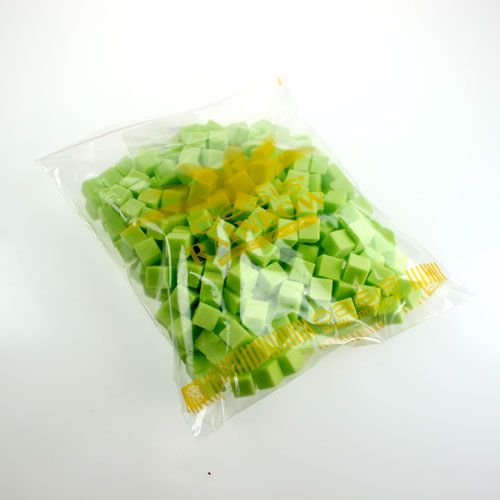 Floristik24 Natschuim mini kubus groen 300p