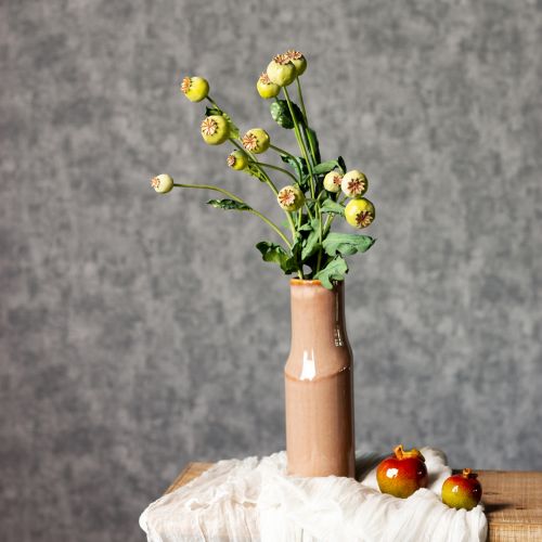 Artikel Kunstmatig boeket klaprozen, realistische bloemen voor woonaccessoires, 61 cm, 3 stuks