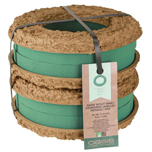 Artikel OASIS® Biolit® Ring/Krans 24cm 4 st.