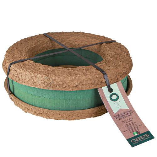 Artikel OASIS® Biolit® Floral Foam Groene Ringkrans 32cm 2 st.