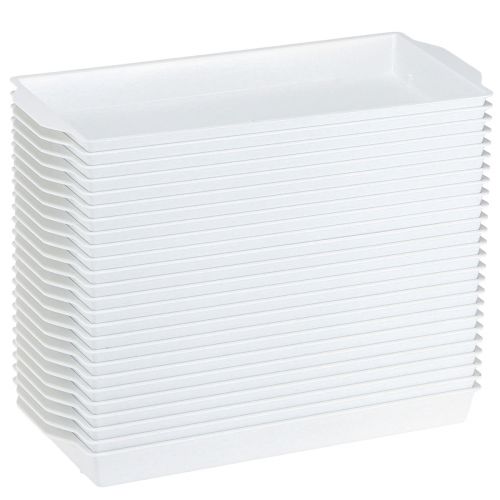 Artikel Dienblad voor steekschuim OASIS® Wit 23×11×2,5cm 25 st.