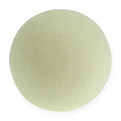 Floristik24 Bloemenschuim ballen creme 9cm 4st