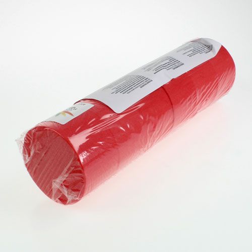 Floristik24 Cilinder Ø8cm rood 6st