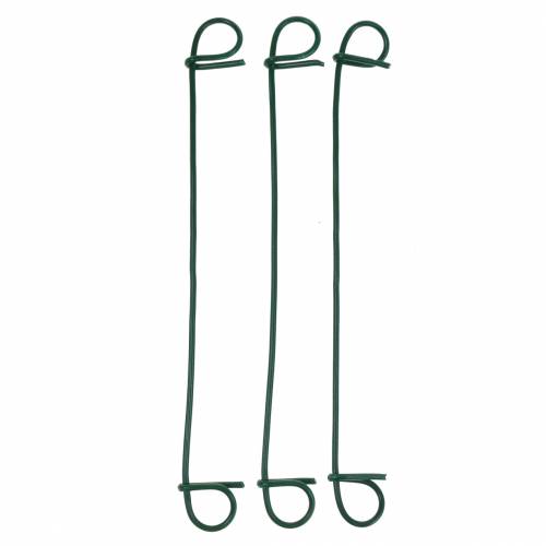 Oogjesbinddraad groen 1mm x 120mm 100 stuks