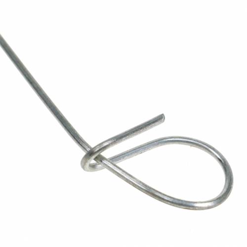 Artikel Oogjesbinddraad zilver gegalvaniseerd 1mm x 120mm 100 stuks