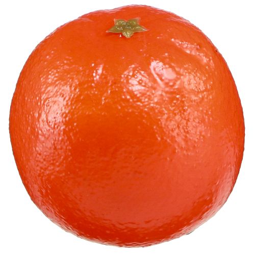 Floristik24 Oranje kunst sierfruit kunstfruit Ø8cm 4 stuks