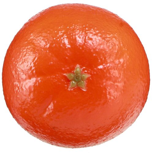 Artikel Oranje kunst sierfruit kunstfruit Ø8cm 4 stuks