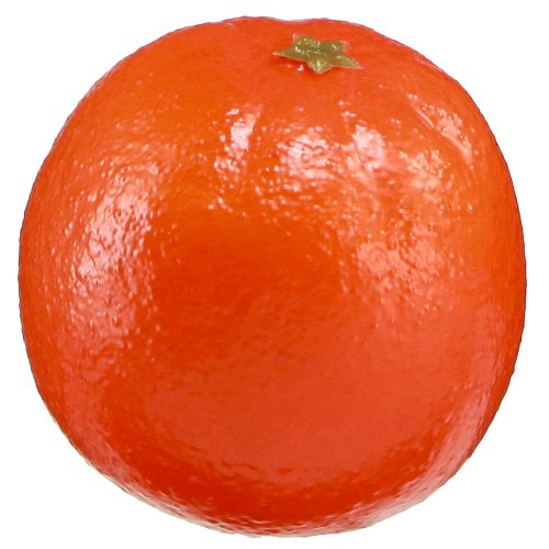 Artikel Oranje kunst sierfruit kunstfruit Ø8cm 4 stuks