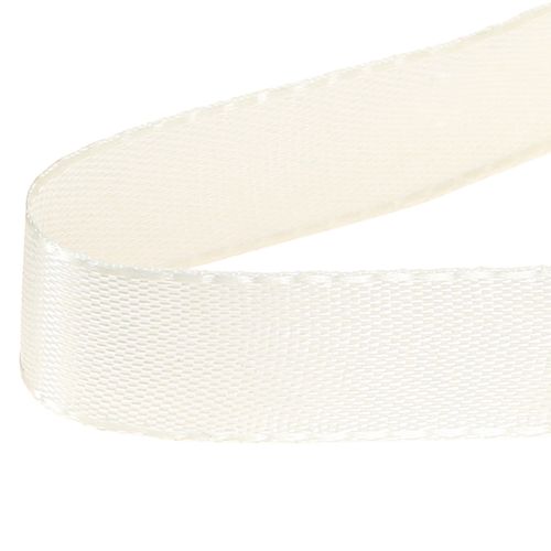 Artikel Decoratief lint cadeaulint crème lint zelfkant 15mm 3m 10 stuks