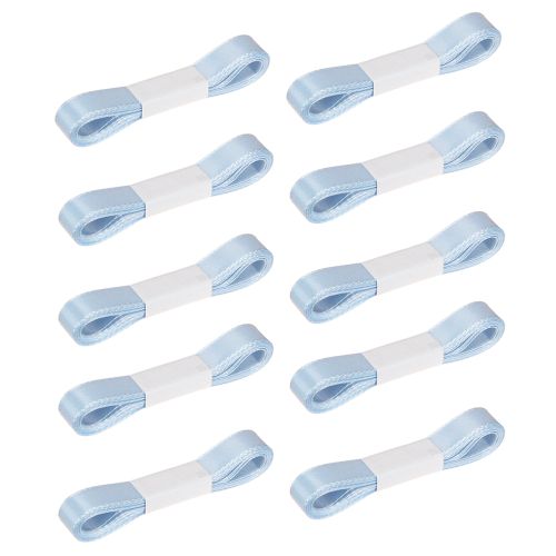 Artikel Decoratief lint cadeaulint lichtblauw lint blauwe zelfkant 15mm 3m 10 stuks