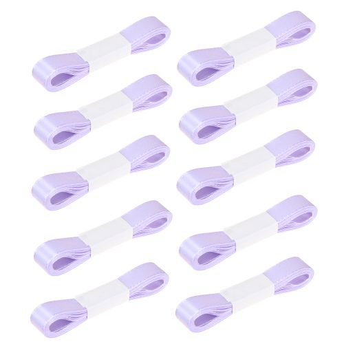 Artikel Decoratief lint cadeaulint paars lint zelfkant 15mm 3m 10 stuks