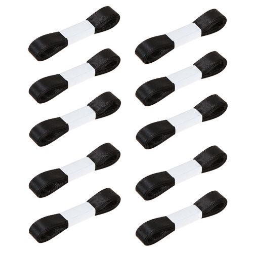Artikel Decoratief lint cadeaulint zwart lint zelfkant 15mm 3m 10 stuks