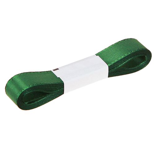 Artikel Decoratief lint groen cadeaulint zelfkant donkergroen 15mm 3m x 10 stuks