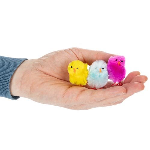 Artikel Paaskippenset voor vrolijke lentedecoraties en knutselprojecten, 4 cm, 10 stuks