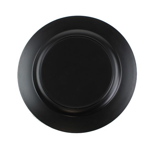 Artikel Kunststof borden zilver Ø17cm 10p