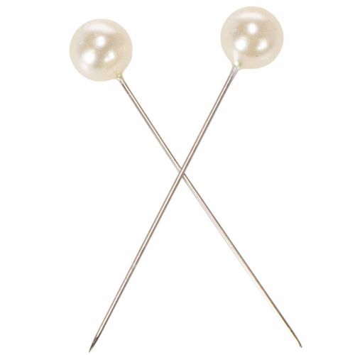 Speldjes met parelkop, champagnekleur, Ø10 mm, 60 mm | Floristik24.nl