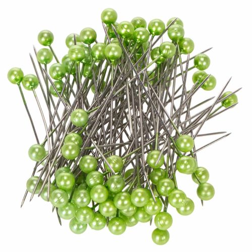Parelkopspelden Ø6mm 65mm appelgroen kopen | Floristik24.nl