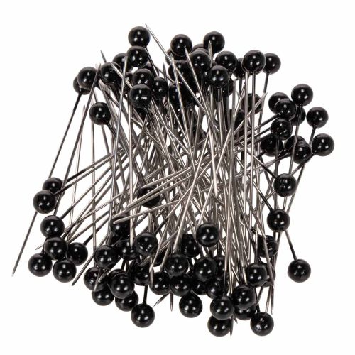 Parelkopspelden Ø6mm 65mm Zwart kopen | Floristik24.nl