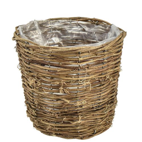 Floristik24 Plantenmand gemaakt van wijnrankenpot naturel 20cmx17cmx14cm