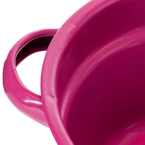 Artikel Metalen plantenbak, origineel ontwerp voor verfijnde woonruimtes en stijlvolle decoratie, 17 cm, 3 stuks